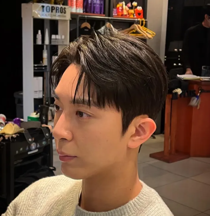 가르마펌 + 다운펌 — 가장 많이 찾는 조합 시술 사진 2